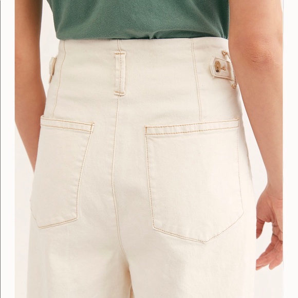 Free People Pleated Carrot Jeans - Picture 5 of 11